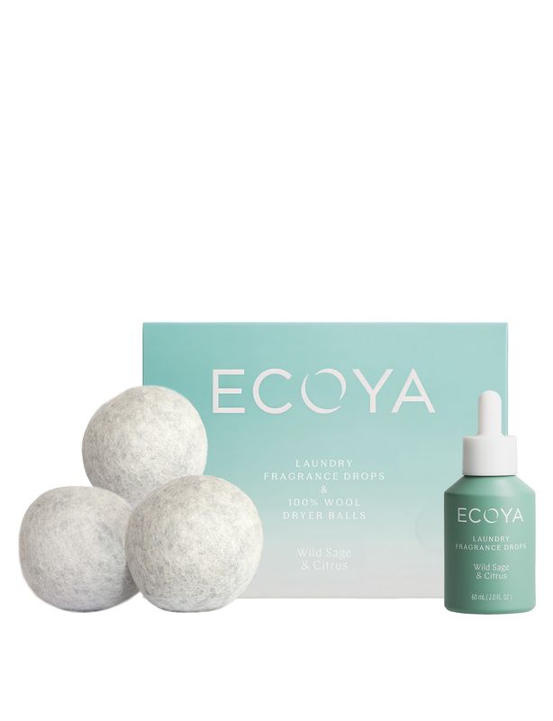 ECOYA Wild Sage &amp; Citrus Laundry Dryer Ball Set