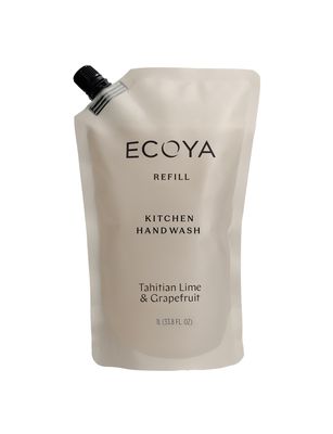 ECOYA Tahitian Lime &amp; Grapefruit Hand Wash Refill 1L