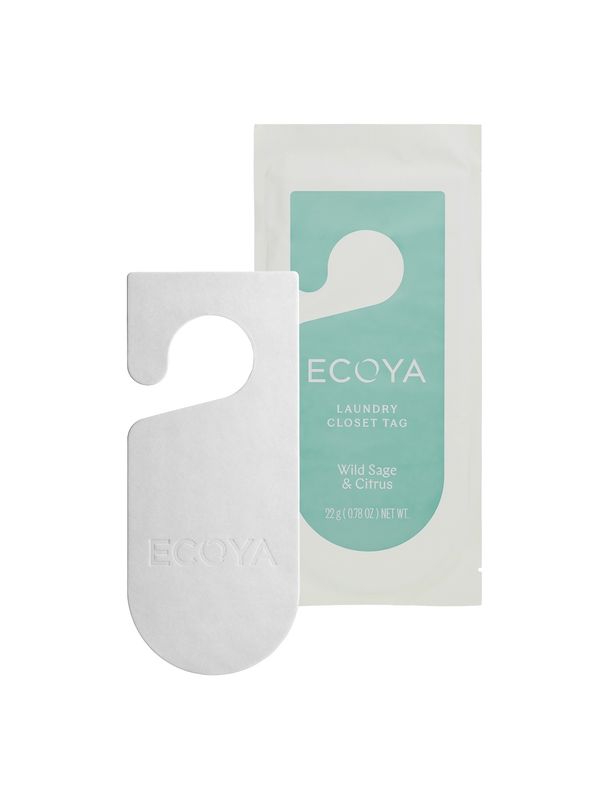 ECOYA Wild Sage &amp; Citrus Closet Tag Set