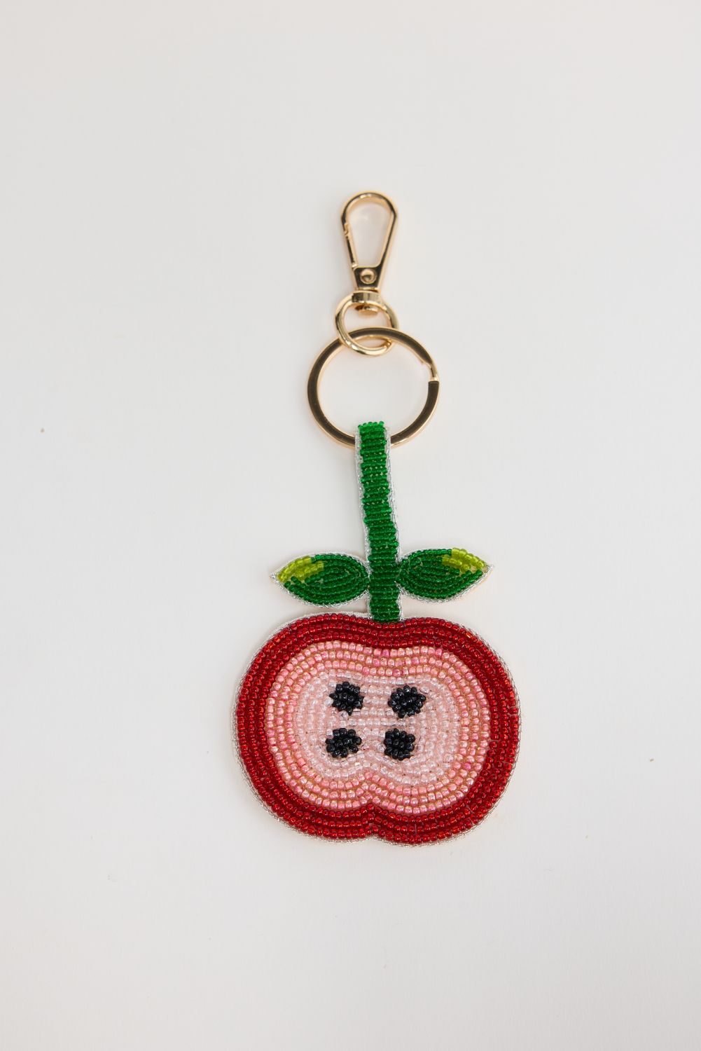 Apple Keyring - Pink