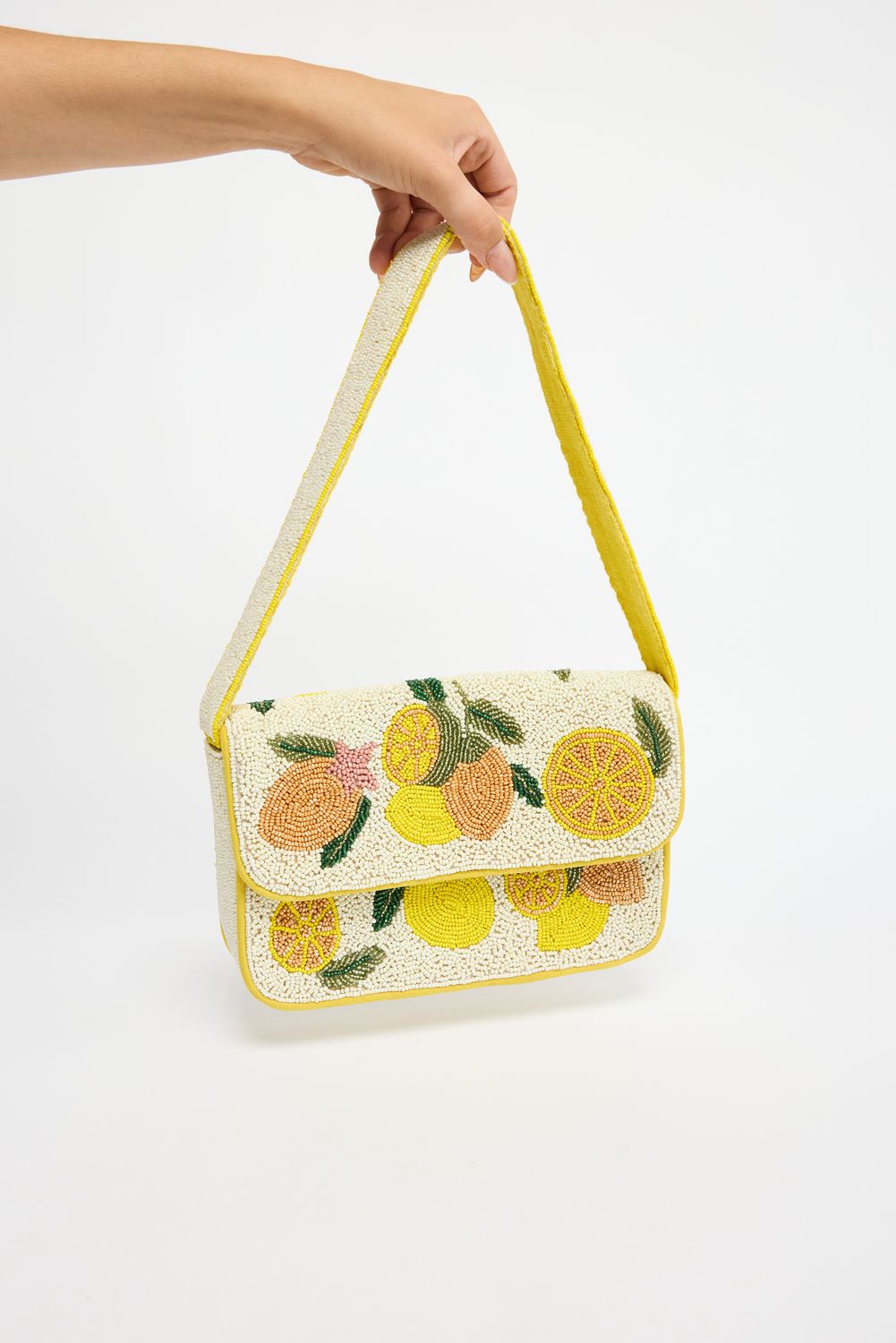 Life Gives You Lemons Shoulder Bag - Yellow