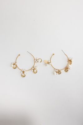 Cleo Earrings - Pearl