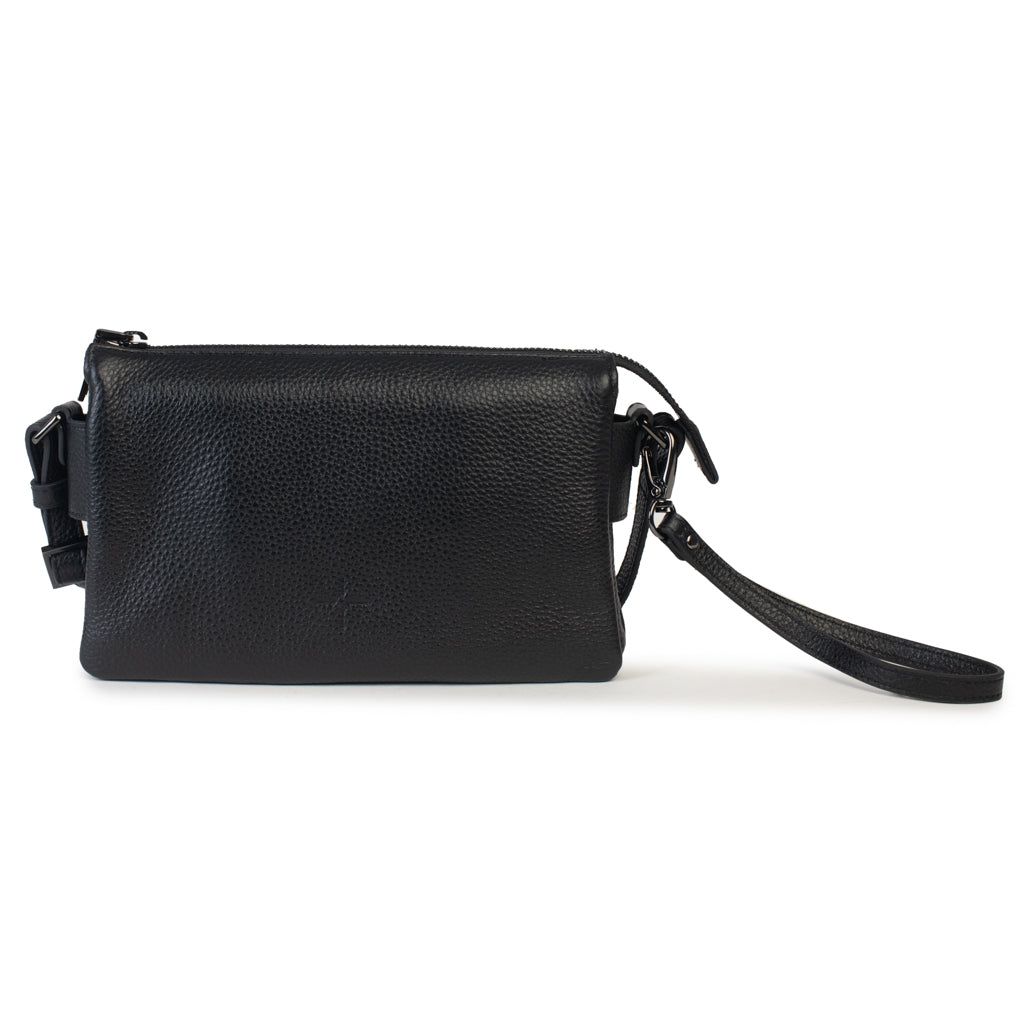 Helena Crossbody Pebbled Tan