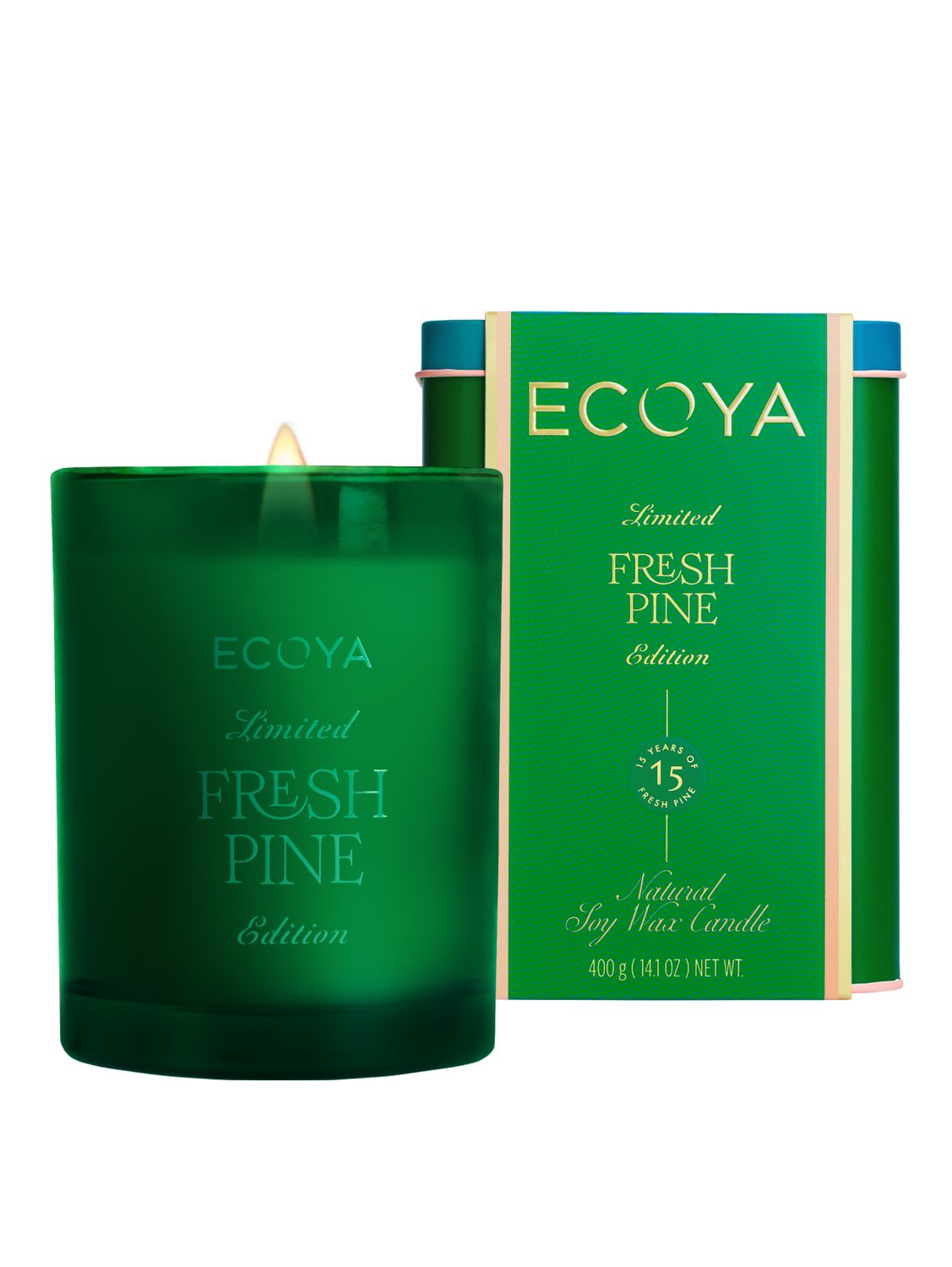 ECOYA Fresh Pine Madison Candle 400g