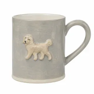 Cavoodle Ceramic Mug 12.5x8.5x9.5cm Grey