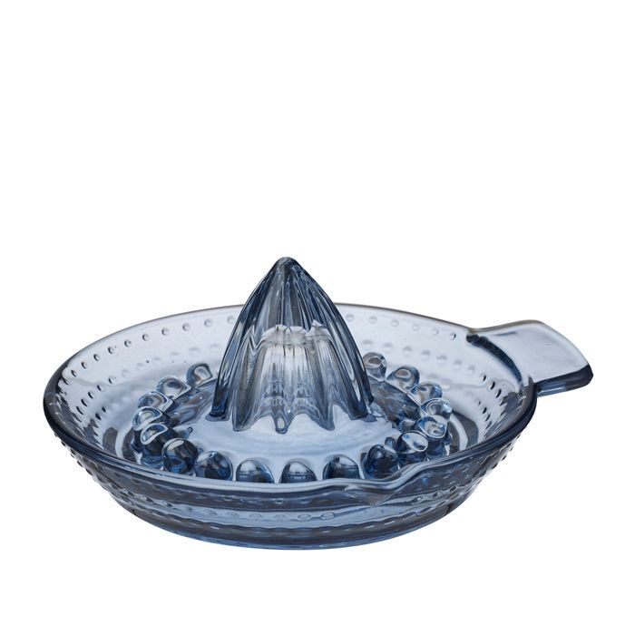 Lia Glass Juicer 14x14x6cm Denim