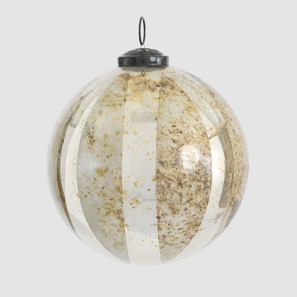 Ribbon Stripe Bauble Small