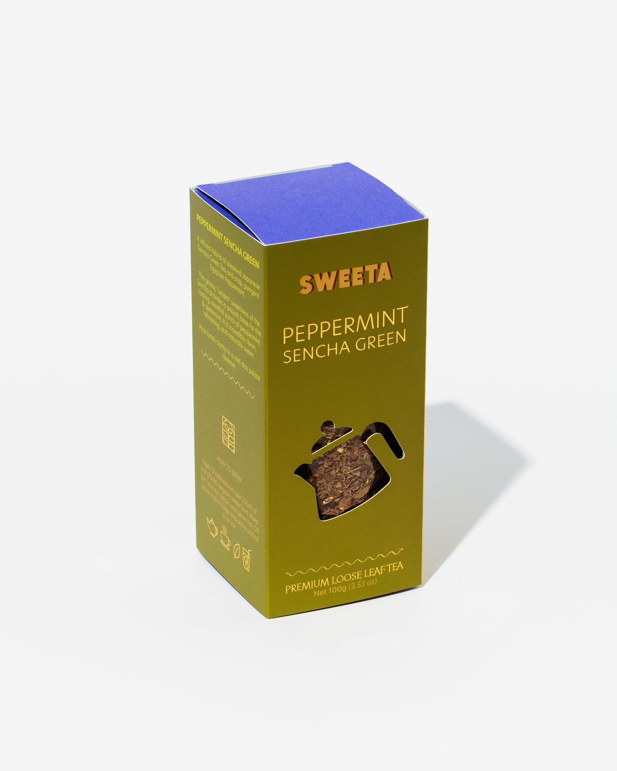 Tea Time Peppermint Sencha Green 100g