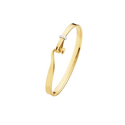 Torun Armring 18kt guld med diamanter
