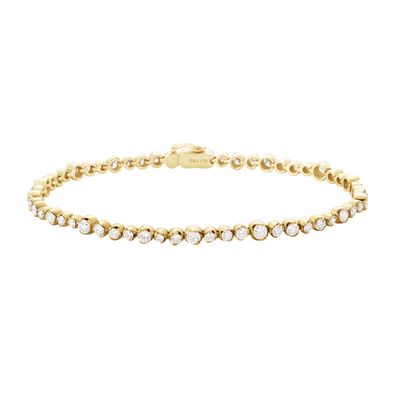Signature diamant tennisarmbånd
