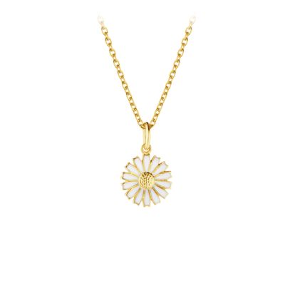Daisy vedhæng med kæde