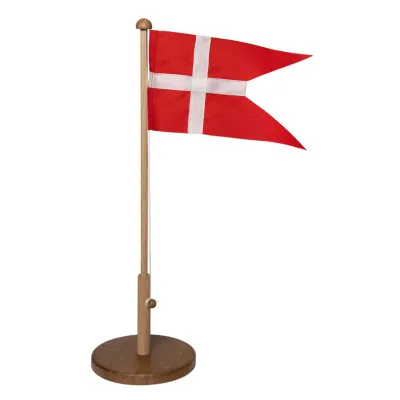 Flag i egetræ