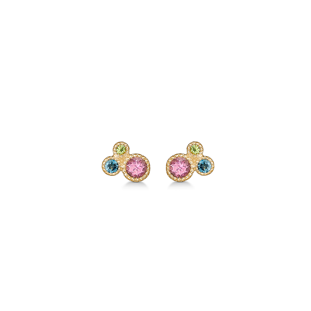 Luxury Rainbow ørestukker