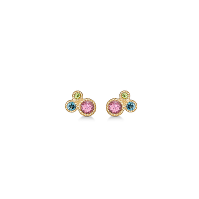 Luxury Rainbow ørestukker