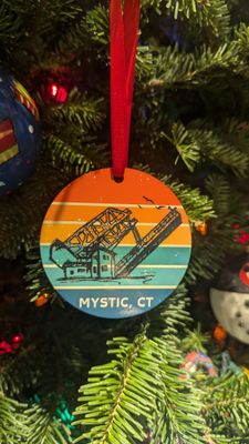 MYSTIC BRIDGE SUNSET ORNAMENT