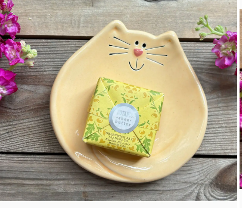 5&quot; CAT DISH YELLOW 
