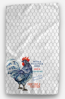 WITH A FUCK FUCK HERE WAFFLE TOWEL
