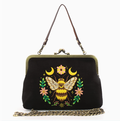 BEE KISSLOCK BAG