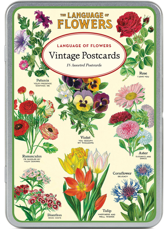 FLOWERS POSTCARD