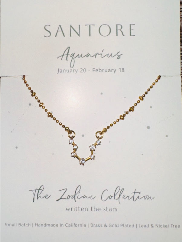 ZODIAC NECKLACE AQUARIUS