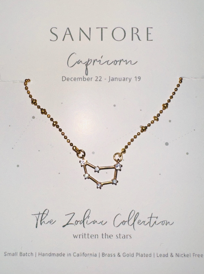 ZODIAC NECKLACE CAPRICORN