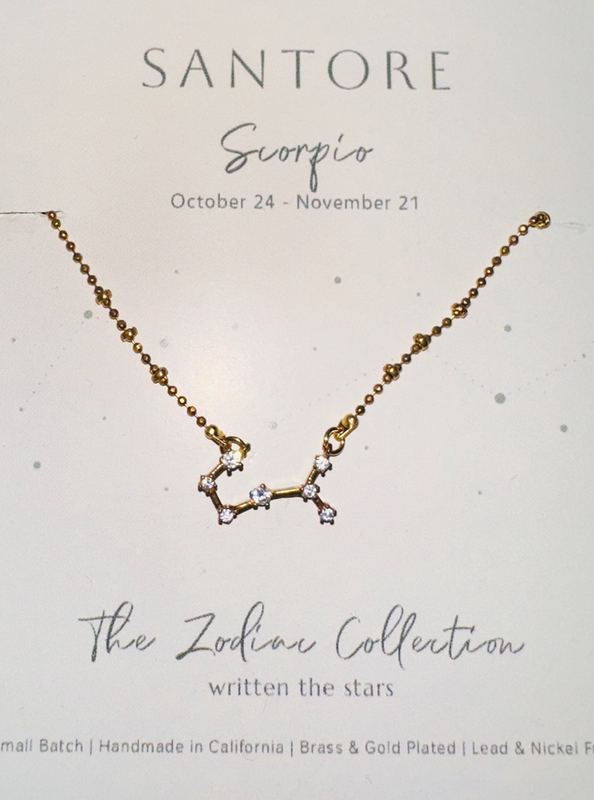 ZODIAC NECKLACE SCORPIO