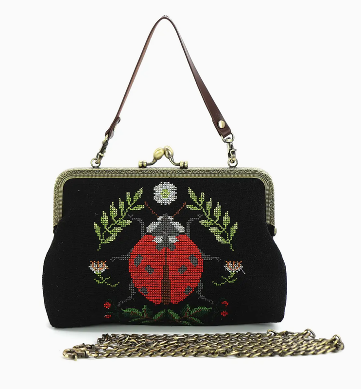 LADYBUG VINTAGE KISSLOCK BAG