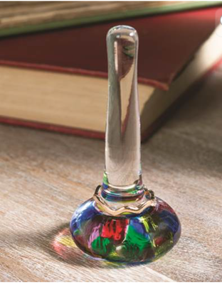 RING HOLDER GLASS ASSORTED COLORS