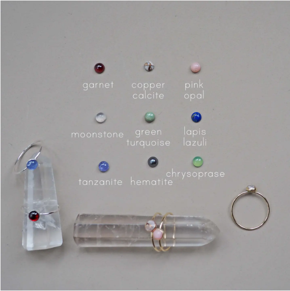 DELICATA RING- LAPIS
