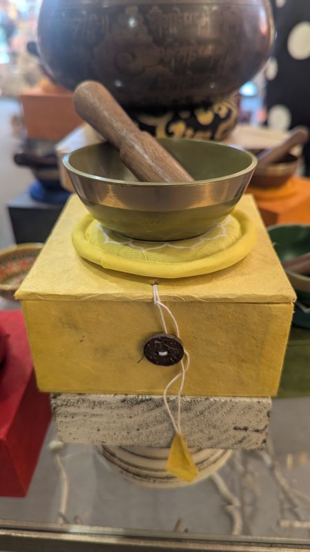 SINGING BOWLS SOLAR PLEXUS YELLOW