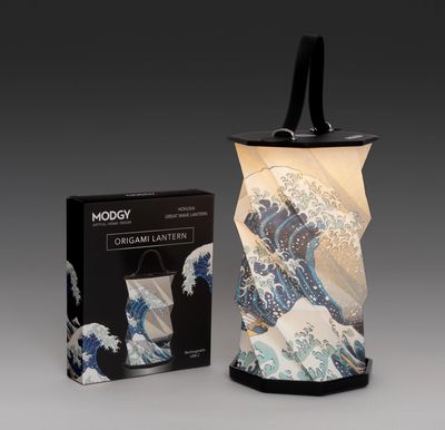 ORIGAMI LANTERN-THE GREAT WAVE