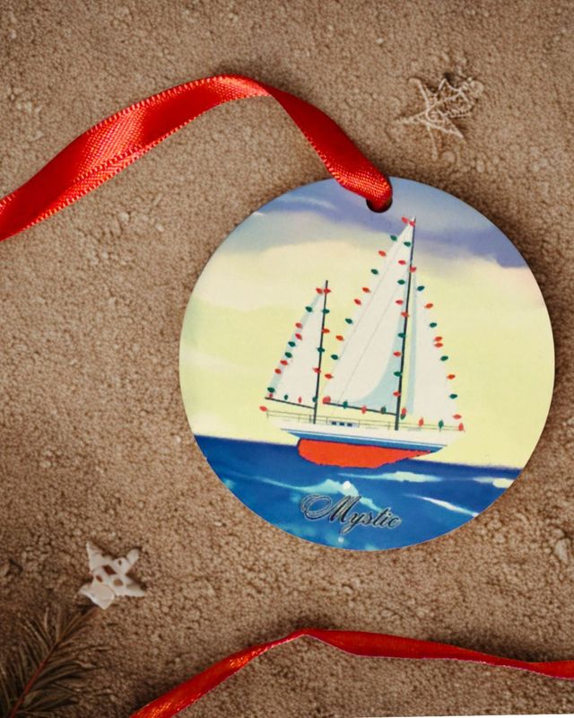 MYSTIC BOAT ORNAMENTS