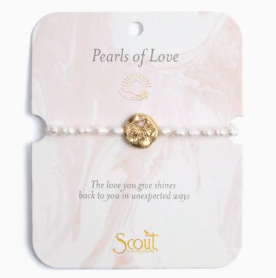 PEARL OF AFFIRMATION- LOVE/GOLD