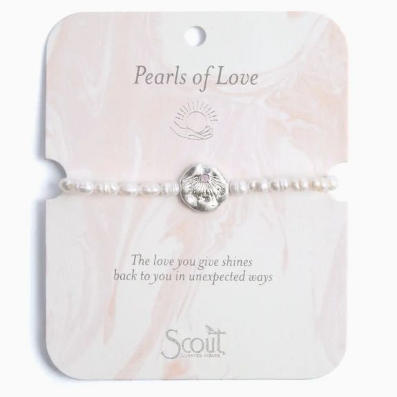 PEARL OF AFFIRMATION- LOVE/SILVER