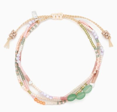 MIXED MEDIA- OPTIMISM/GREEN AVENTURINE/SILVER