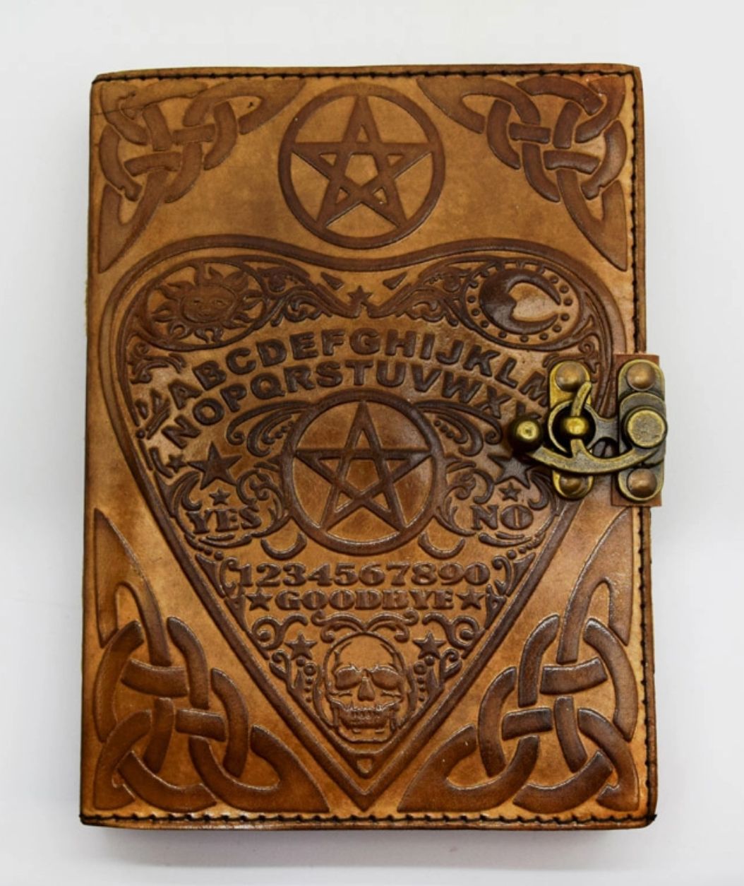 LEATHER JOURNAL PLANCHETTE