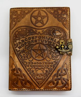 LEATHER JOURNAL PLANCHETTE