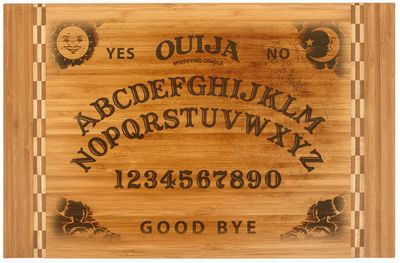 OUIJA BOARD LARGE BAMBOO CUTTING BOARD