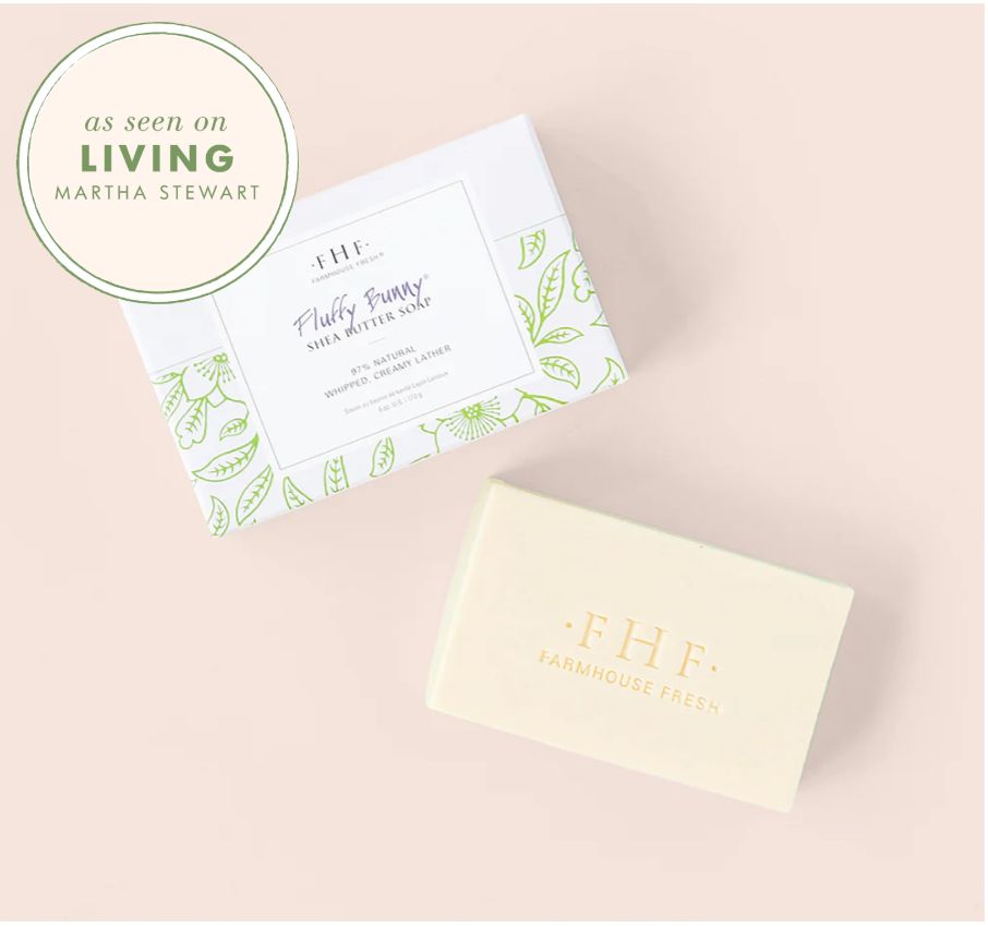 FLUFFY BUNNY BAR SOAP