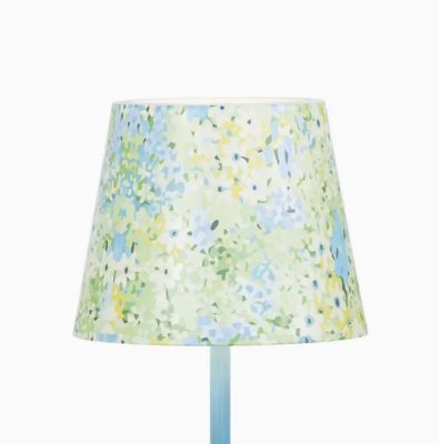 POLDINA LAMPSHADE COVER-GREEN FLOWERS