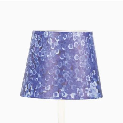 POLDINA LAMPSHADE COVER-BLUE HYDRANGEA