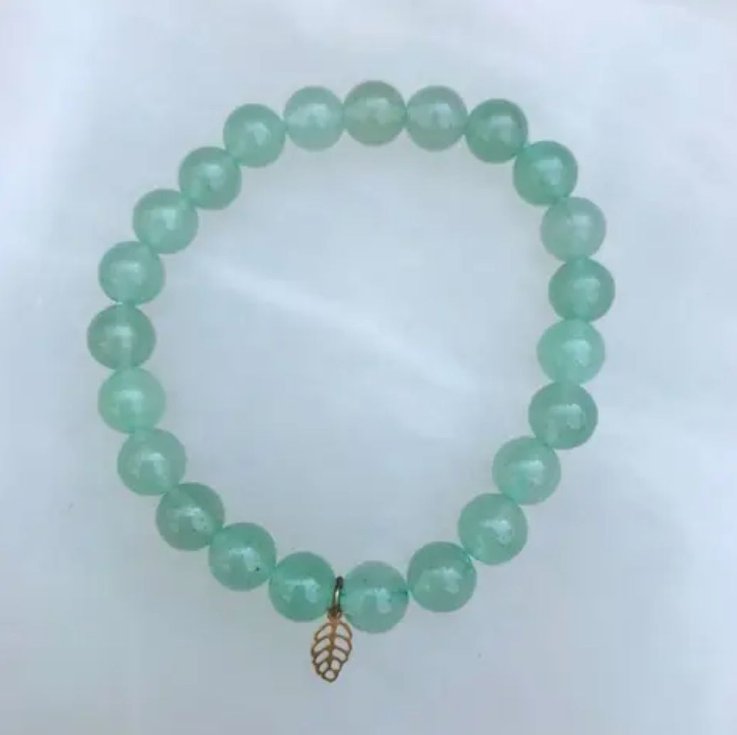 GREEN ADVENTURINE MALA BRACELET