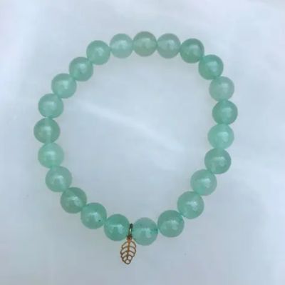 GREEN ADVENTURINE MALA BRACELET