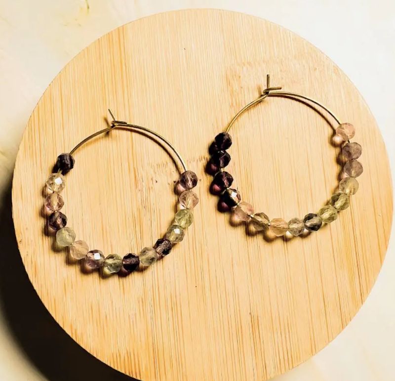 GEM GRADIENT HOOPS