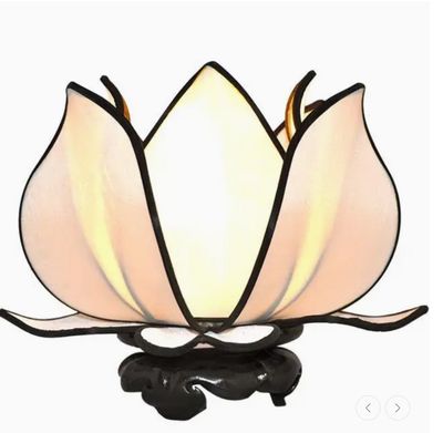 BABY BLOOMING LOTUS LAMPS-WHITE