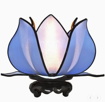 BABY BLOOMING LOTUS LAMP SKY BLUE