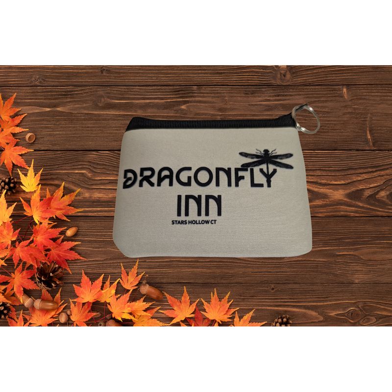 GG DRAGONFLY INN COIN PURSE-BLACK