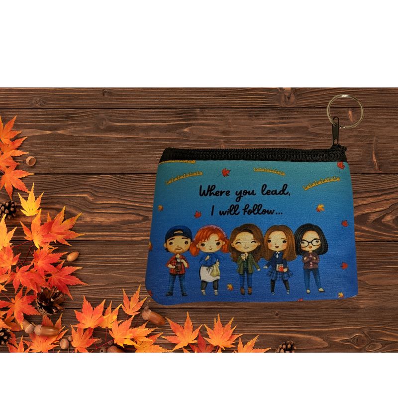 GG COIN PURSE-WHERE YOU LEAD I WILL FOLLOW-PEOPLE