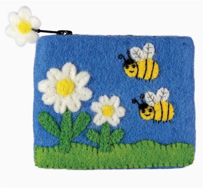 COIN PURSE BUMBLE BEE