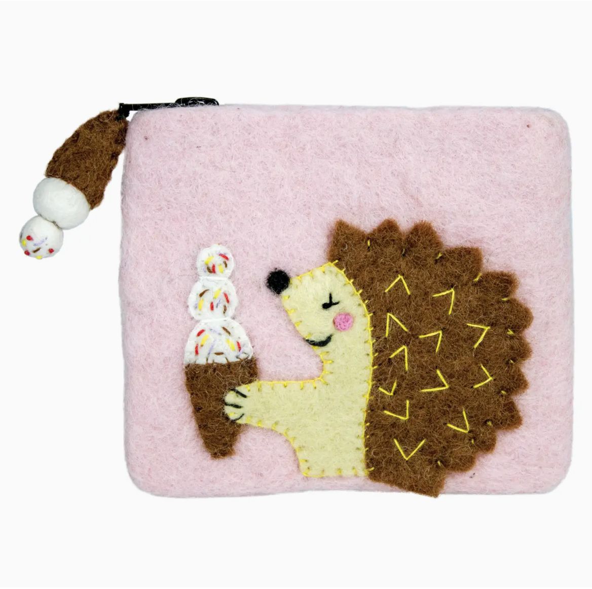 COIN PURSE HUNGRY HEDGEHOG